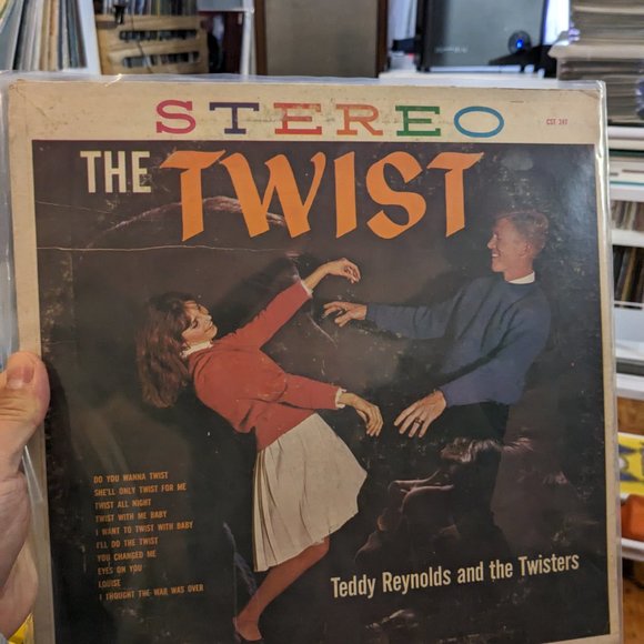 vinyl record #twistin rock music lot 4 albums (Duane Eddy,beatles,Teddy Reynolds - Picture 6 of 10